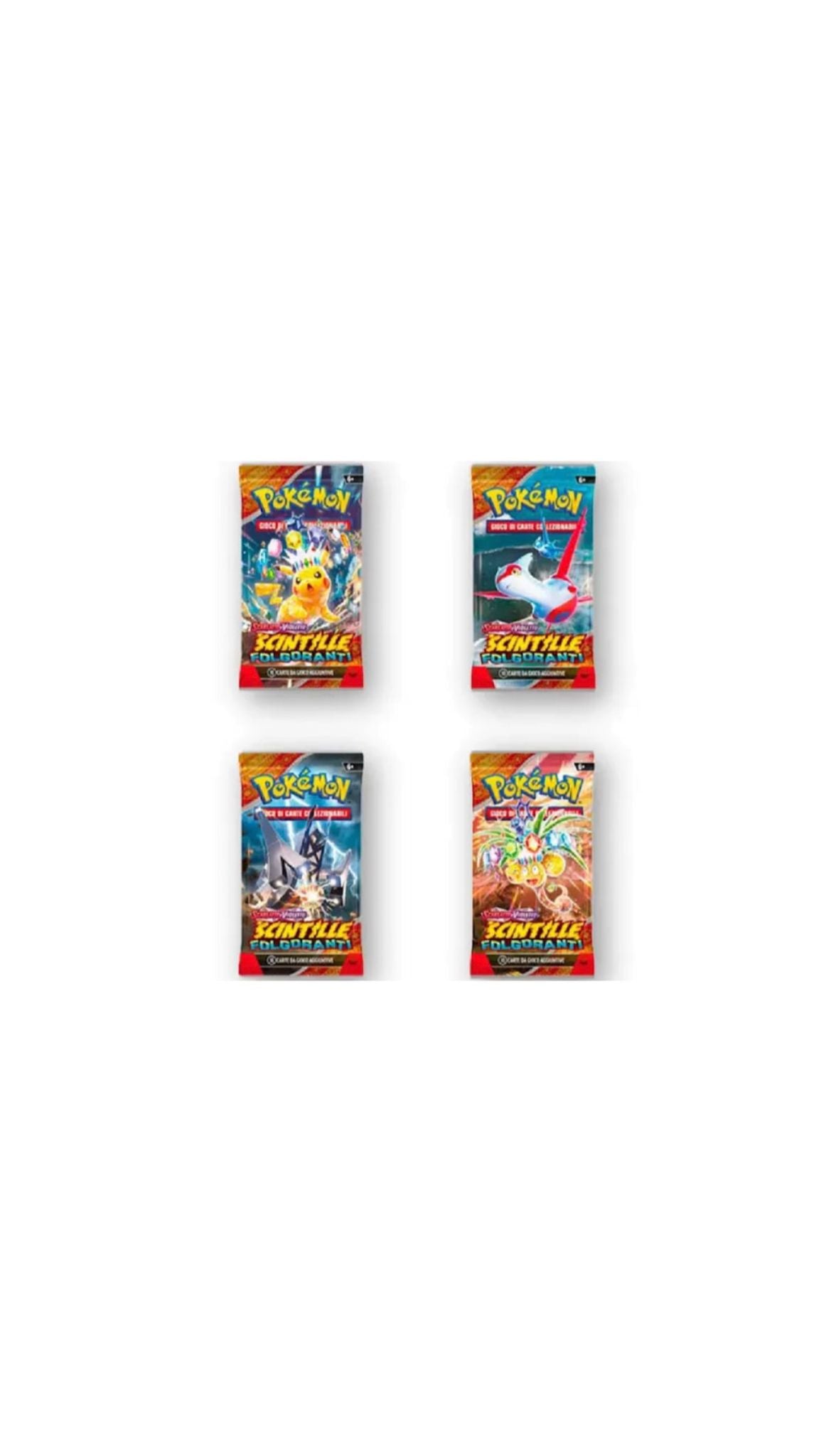 Bustina Singola Pokémon Scintille Folgoranti - ITA
