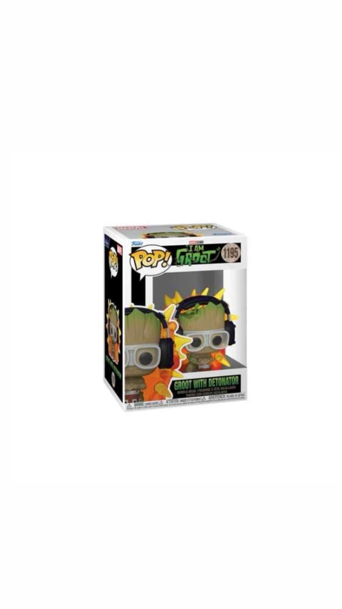 Funko Pop Groot with Detonator 1195