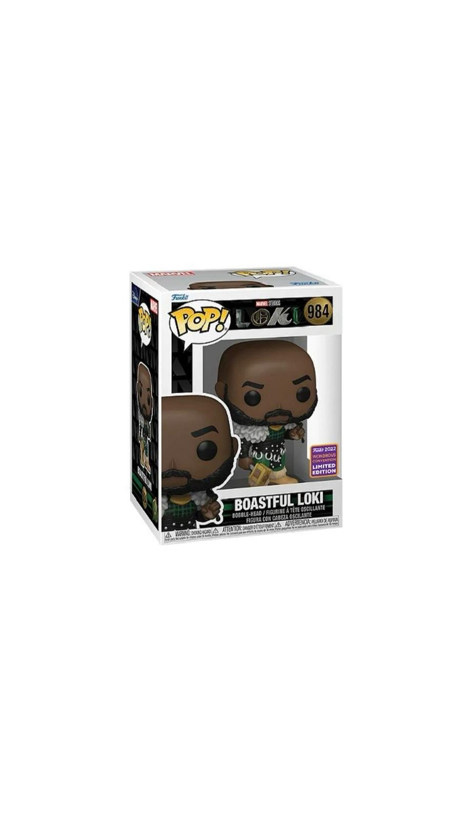 Funko Pop Marvel Boastful Loki Limited Edition 984