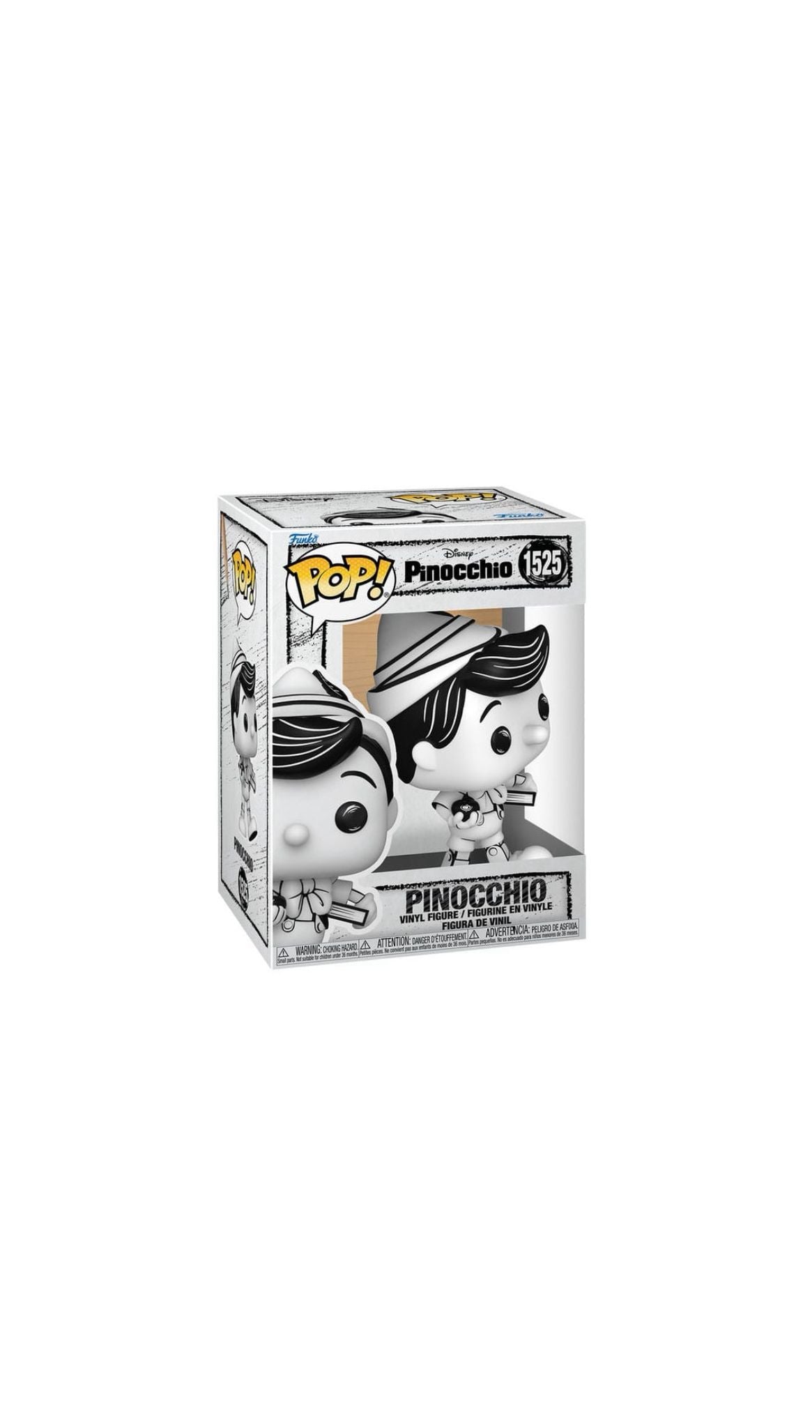 Funko Pop Pinocchio Bianco e Nero 1525